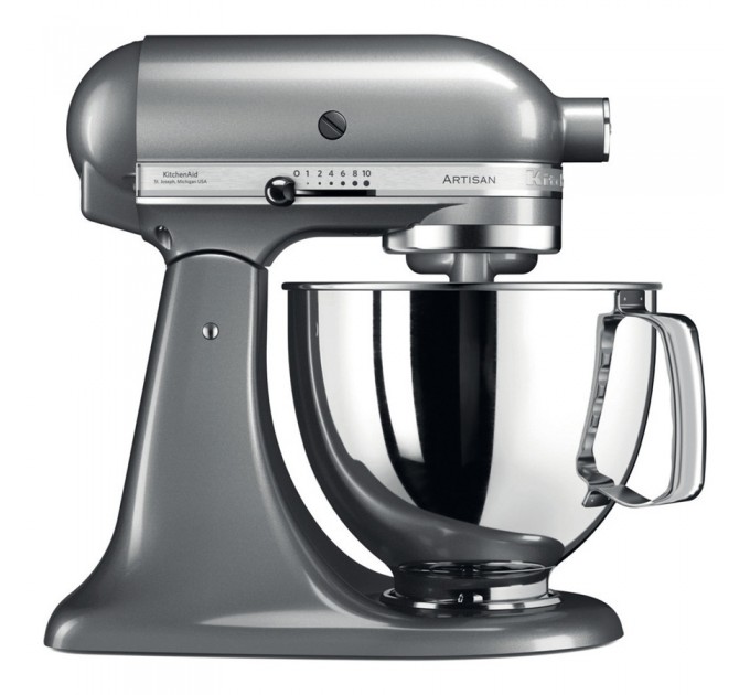 Міксер KitchenAid Artisan 4,8 л 5KSM125ECU, сріблястий