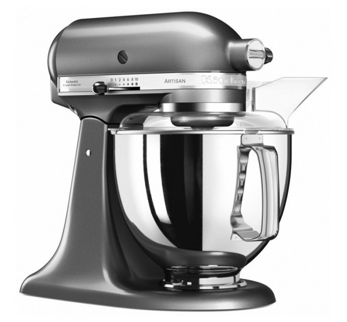 Міксер KitchenAid Artisan 4,8 л 5KSM175PSEMS, Срібний медальйон