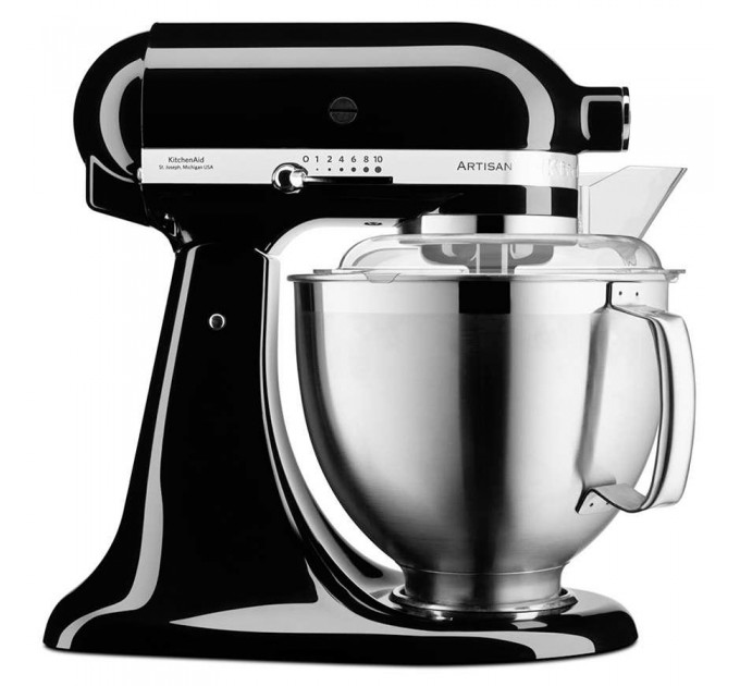 Міксер KitchenAid Artisan 4,8 л 5KSM185PSEOB, чорний