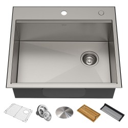Кухонна мийка Kraus KWT310-33/PGM