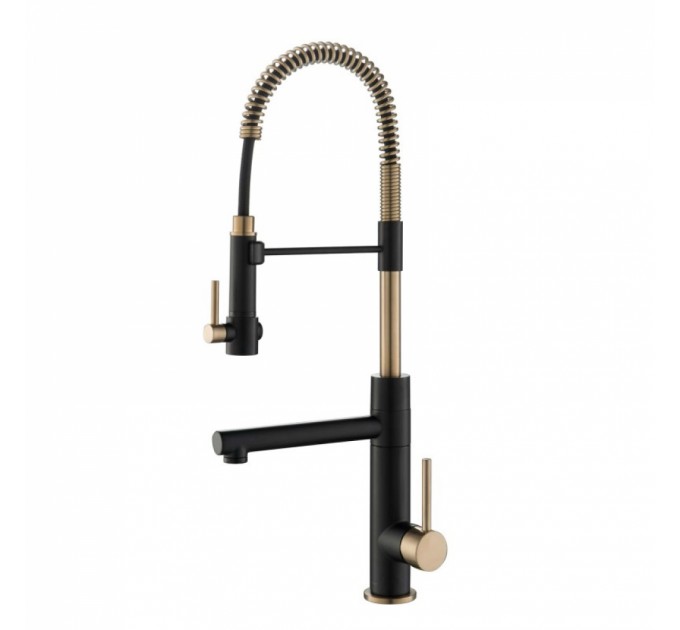 Смеситель кухонный Kraus Artec Pro KPF-1603BGMB