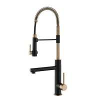 Змішувач кухонний Kraus Artec Pro KPF-1603SBBG