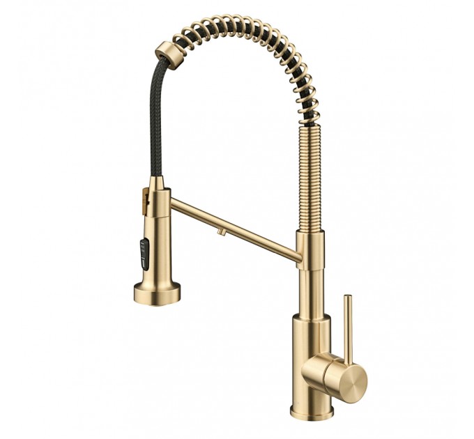 Смеситель кухонный Kraus Bolden KFF-1610SFACB