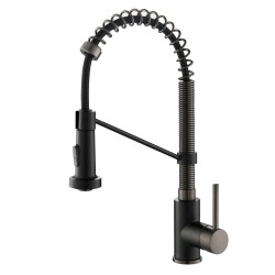 Смеситель кухонный Kraus Bolden KPF-1610MBSB
