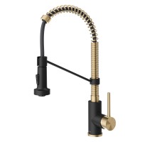 Змішувач кухонний Kraus Bolden KPF-1610SFACBMB