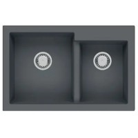 Кухонна мийка Fabiano Quadro 79x51x2 Titanium