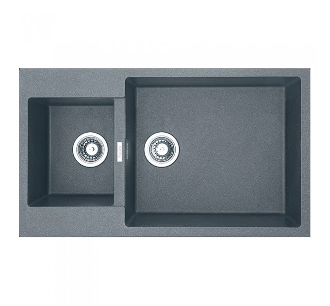 Кухонная мойка Fabiano Quadro 86x50x15 Titanium