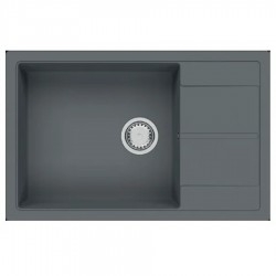 Кухонная мойка Fabiano Cubix 78x50 XL Titanium