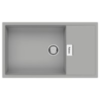 Кухонна мийка Fabiano Cubix 86x50 XL Grey Metallic