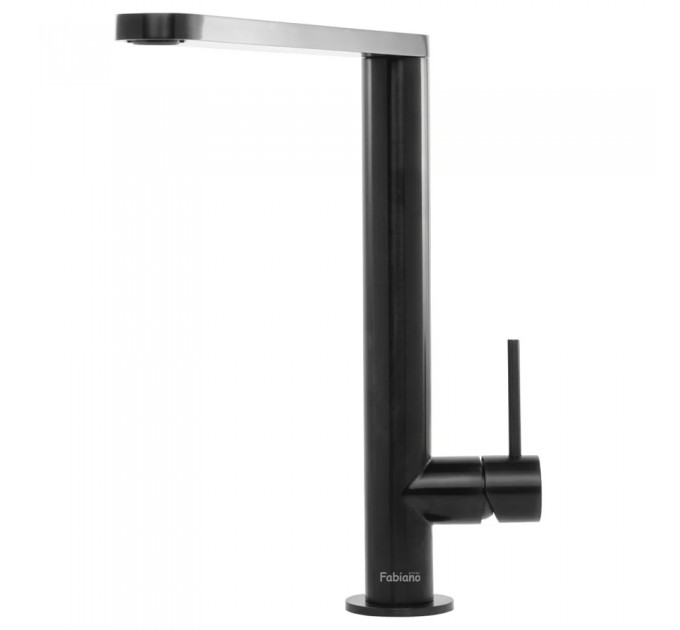 Смеситель кухонный Fabiano FKM 57 Nano Graphite