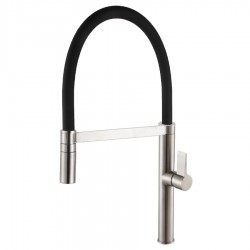 Смеситель кухонный Fabiano FKM 68P SS Inox