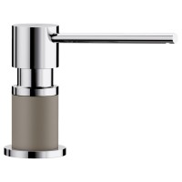 Дозатор Blanco Lato 525816 хром/сірий бежевий