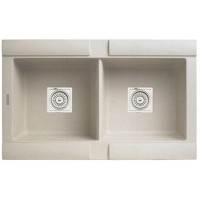 Кухонная мойка Longran Premium GEO 2.0B Opal White