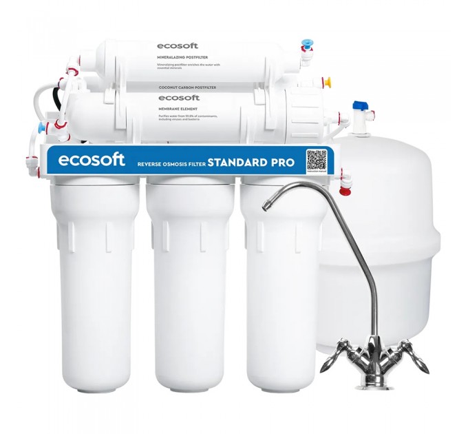 Фильтр обратного осмоса Ecosoft Standard с минерализатором
