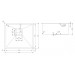 Кухонная мойка Fabiano Quadro 49 R10 Nano Graphite (49x44) 1,20 мм