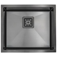 Кухонна мийка Fabiano Quadro 49 R10 Nano Graphite (49x44) 1,20 мм