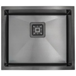 Кухонная мойка Fabiano Quadro 49 R10 Nano Graphite (49x44) 1,20 мм