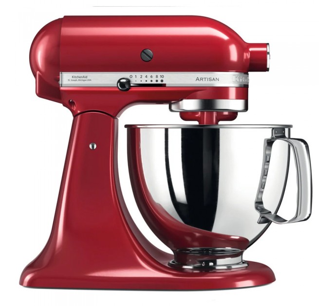 Міксер KitchenAid Artisan 4,8 л 5KSM125EER, червоний