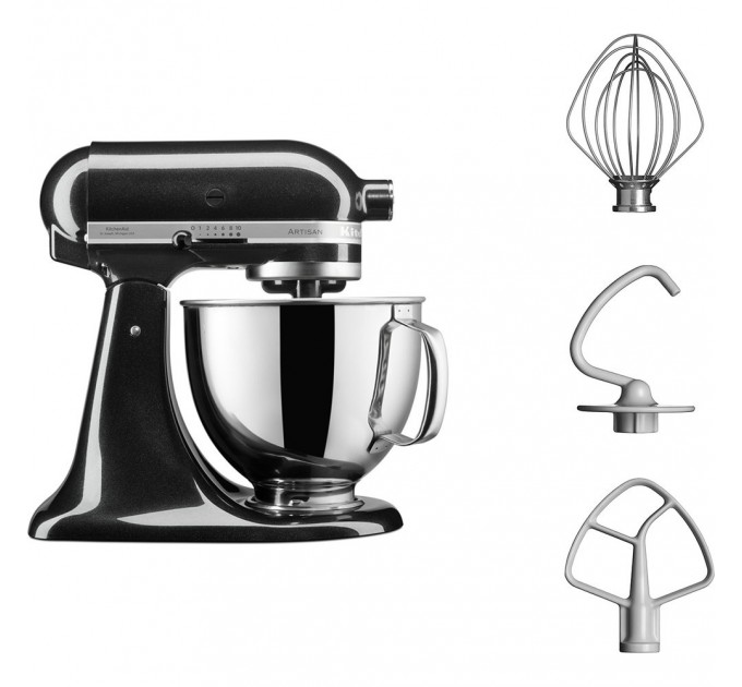 Міксер KitchenAid Artisan 4,8 л 5KSM125EOB, чорний