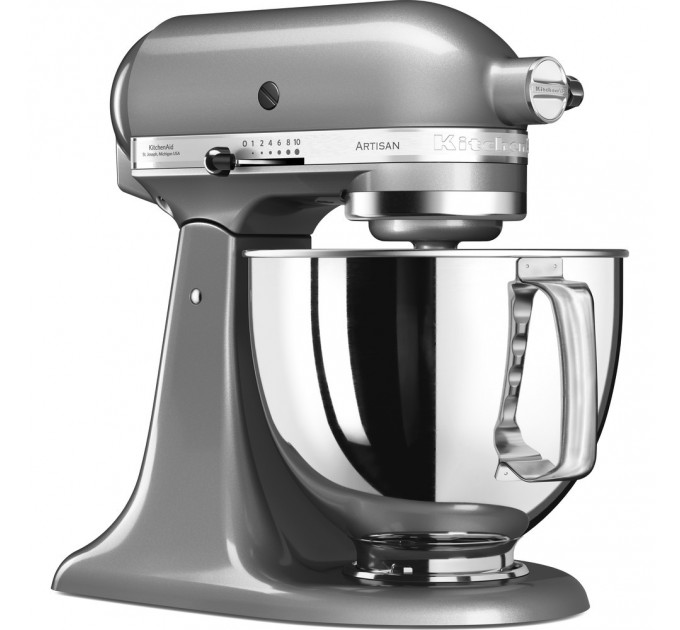Міксер KitchenAid Artisan 4,8 л 5KSM125ECU, сріблястий