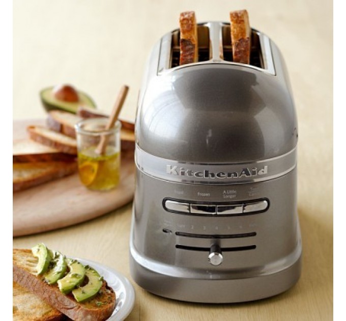 Тостер KitchenAid Artisan 5KMT2204EMS, Срібний медальйон