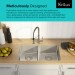 Кухонна мийка Kraus KD1UD33B