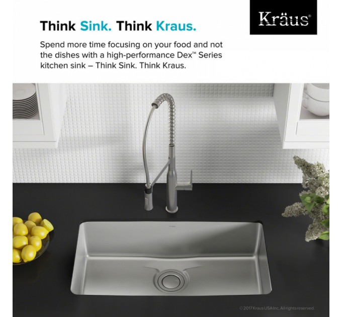 Кухонная мойка Kraus KD1US33B