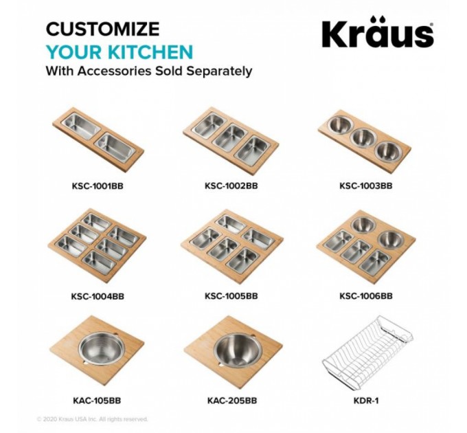 Кухонна мийка Kraus KWF210-30