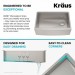 Кухонна мийка Kraus KWF210-30