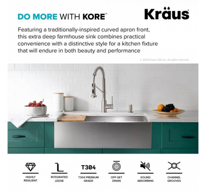 Кухонна мийка Kraus KWF210-33