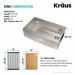 Кухонна мийка Kraus KWF210-33