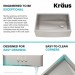 Кухонна мийка Kraus KWF210-33
