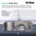 Кухонна мийка Kraus KWT310-33