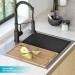 Кухонна мийка Kraus KWT310-33/PGM