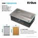 Кухонная мойка Kraus KWU110-30