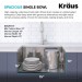 Кухонная мойка Kraus KWU111-17
