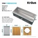 Кухонная мойка Kraus KWU120-45
