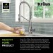 Смеситель кухонный Kraus Bolden KFF-1610CH
