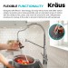 Смеситель кухонный Kraus Bolden KFF-1610MB