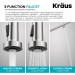 Смеситель кухонный Kraus Bolden KFF-1610SFS