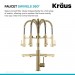 Смеситель кухонный Kraus Artec Pro KPF-1603SFACBMB