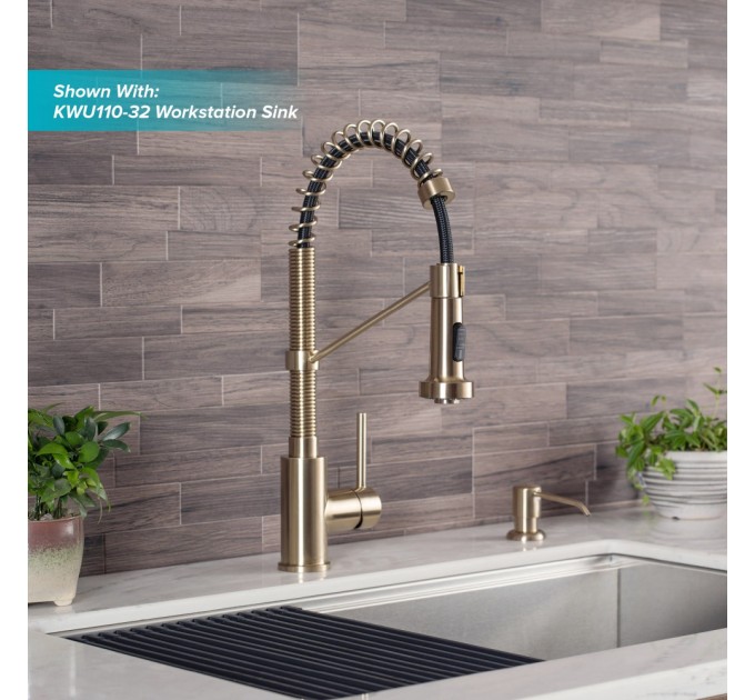 Смеситель кухонный Kraus Bolden KPF-1610BG