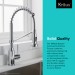 Смеситель кухонный Kraus Bolden KPF-1610MB