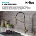 Смеситель кухонный Kraus Bolden KPF-1610SFACB