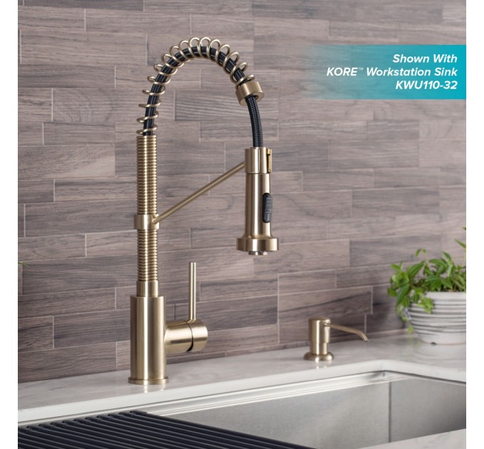 Смеситель кухонный Kraus Bolden KPF-1610SFACB