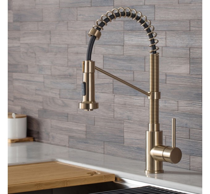 Смеситель кухонный Kraus Bolden KPF-1610SFACB