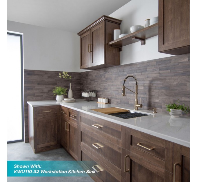 Смеситель кухонный Kraus Bolden KPF-1610SFACB