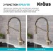 Смеситель кухонный Kraus Bolden KPF-1610SFACB