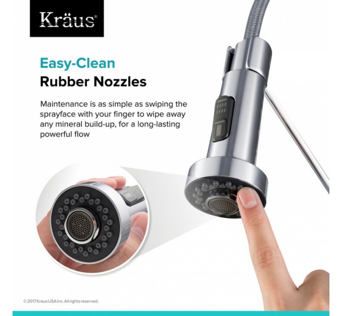 Смеситель кухонный Kraus Bolden KPF-1610SFS