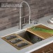 Смеситель кухонный Kraus Bolden KPF-1610SFS